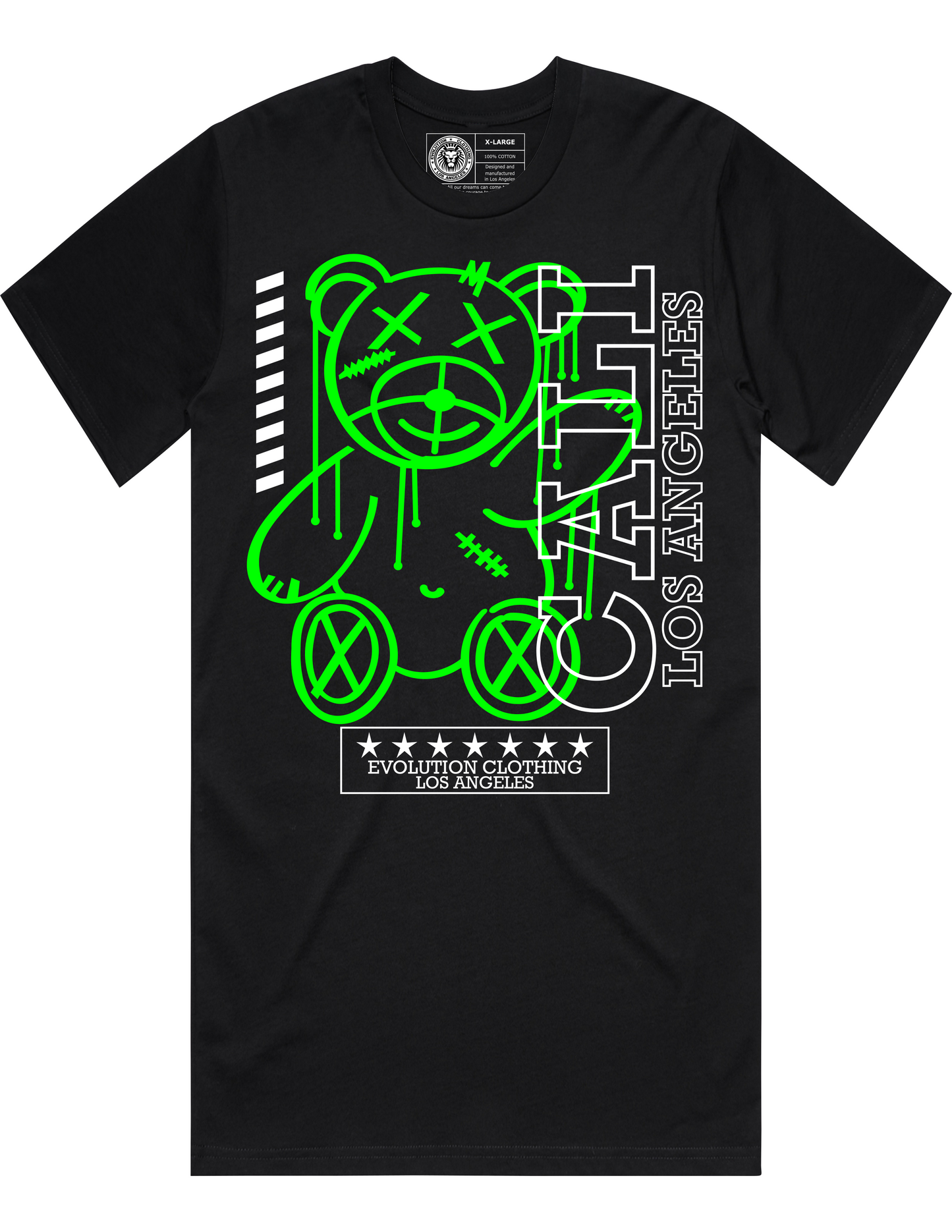 Cali Teddy Bear Custom Graphic Design