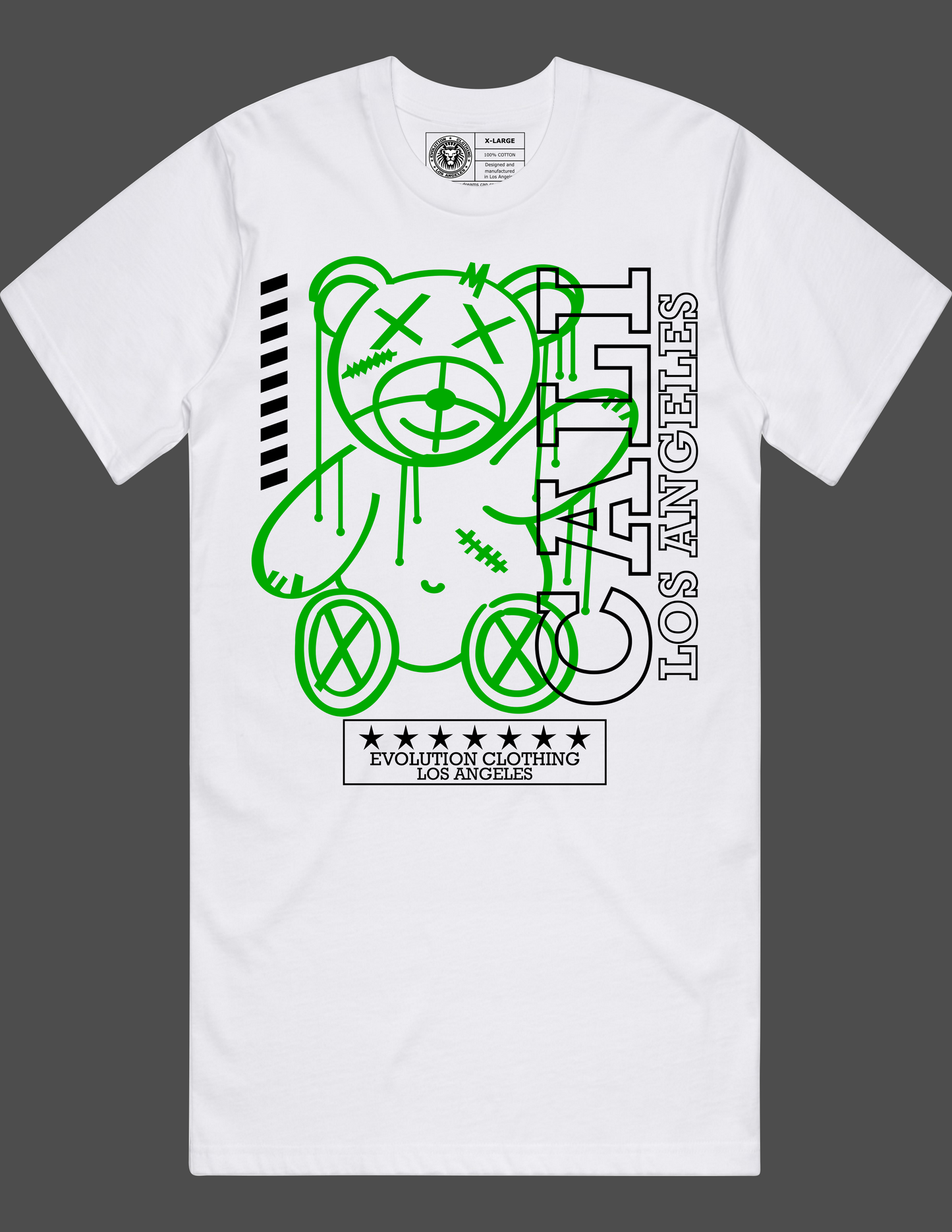 Cali Teddy Bear Custom Graphic Design