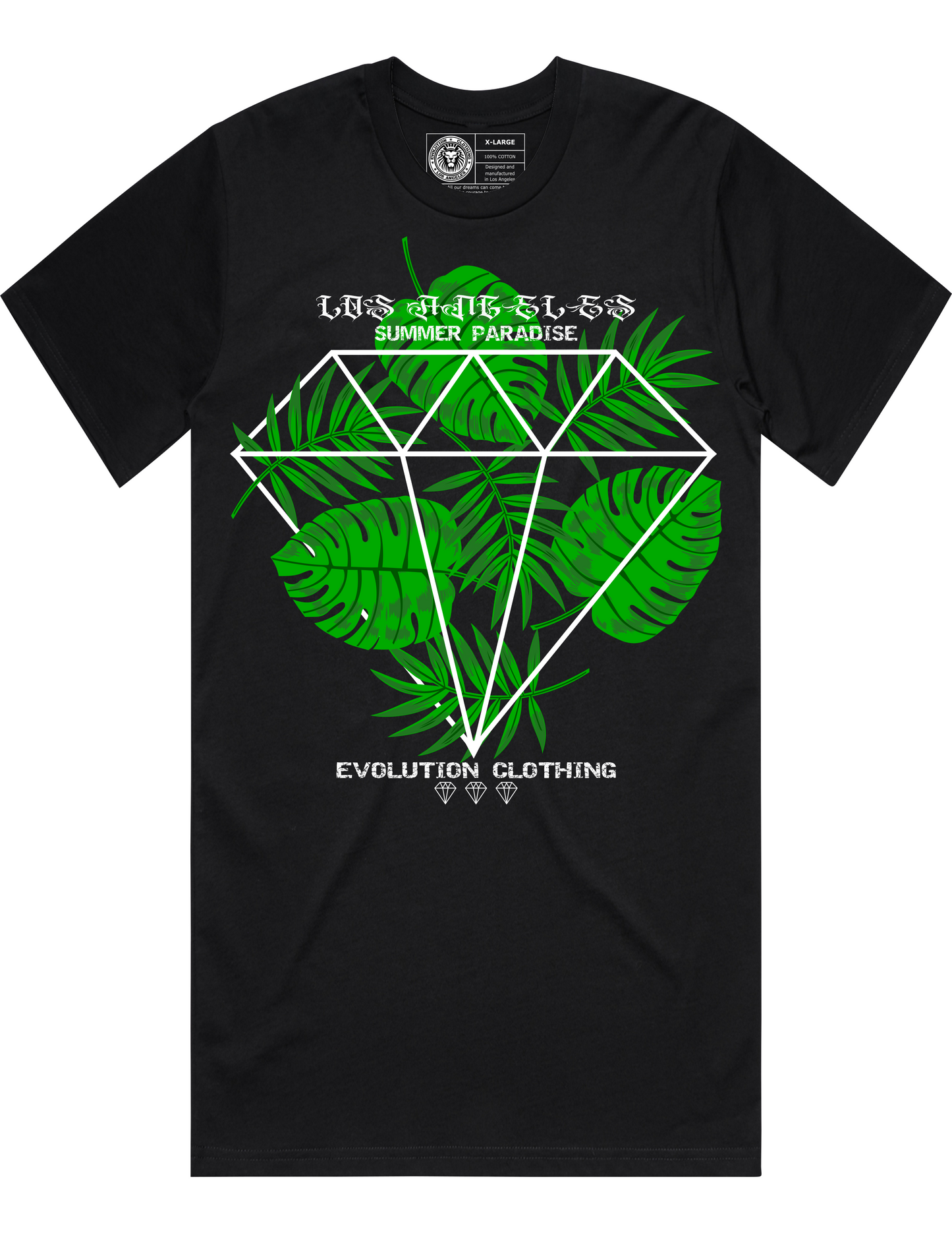 Los Angeles Palms Diamond Summer Custom Design