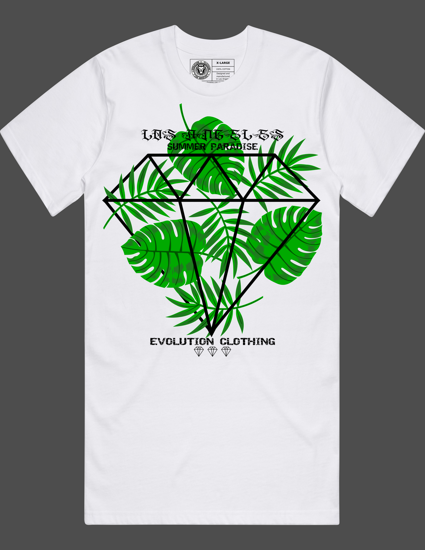 Los Angeles Palms Diamond Summer Custom Design