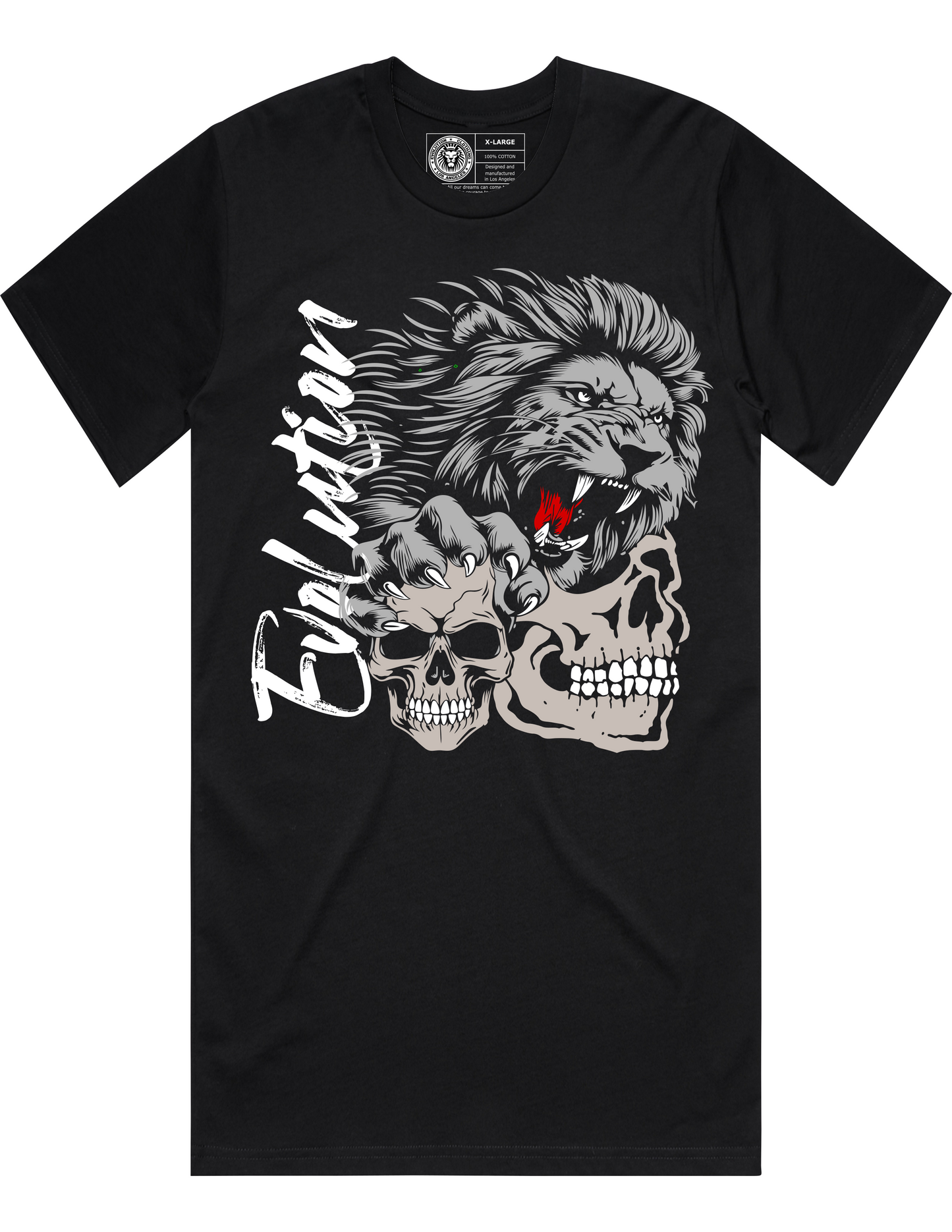 Lion Skulls Custom Design